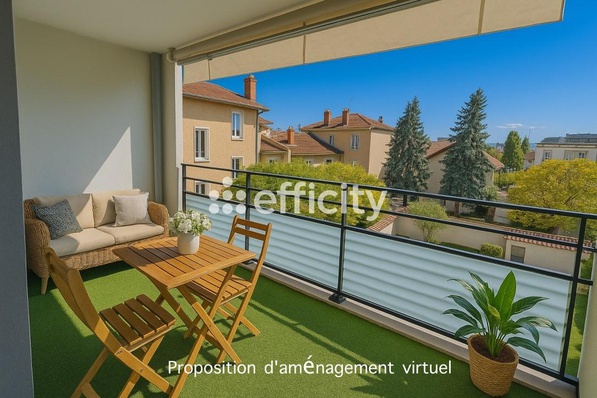 appartement 3 pièces - 64m2 à Villeurbanne (69100)