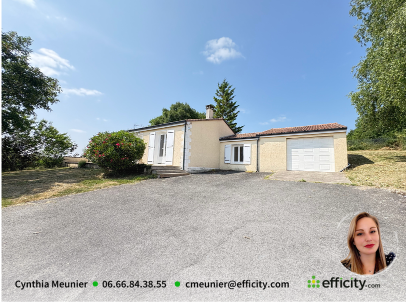 Achat immobilier Maison 5 pièces  115m2 à Brie (16590) - Photo n°1