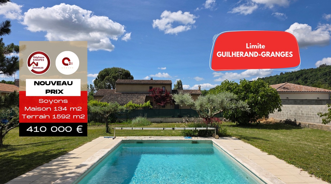 maison 6 pièces - 134m2 à Soyons (07130)