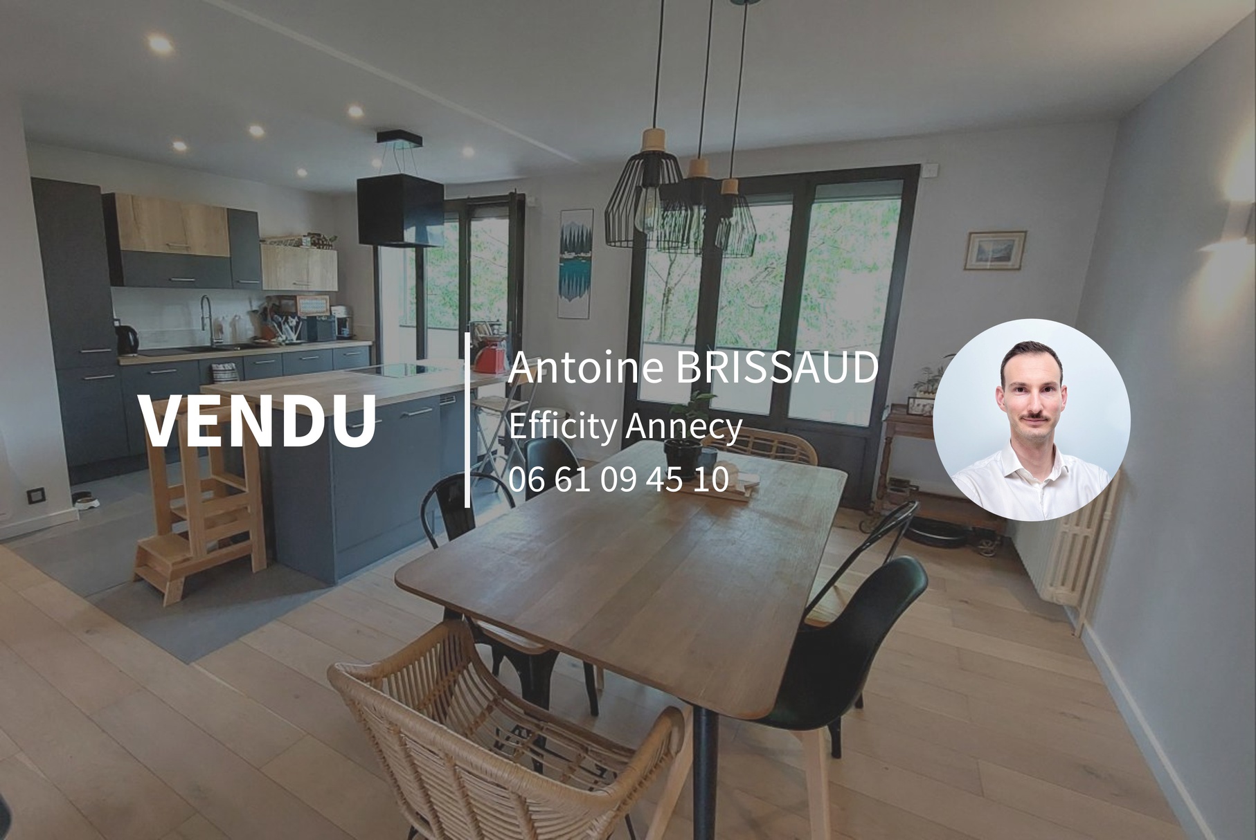appartement 3 pièces - 90m2 à Annecy (74000)