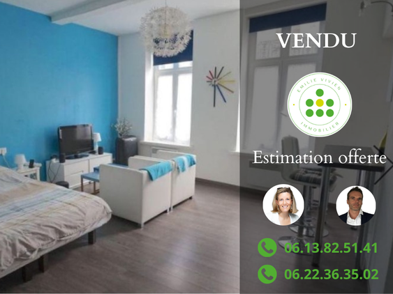 appartement 1 pièces - 31m2 à Lille (59800)