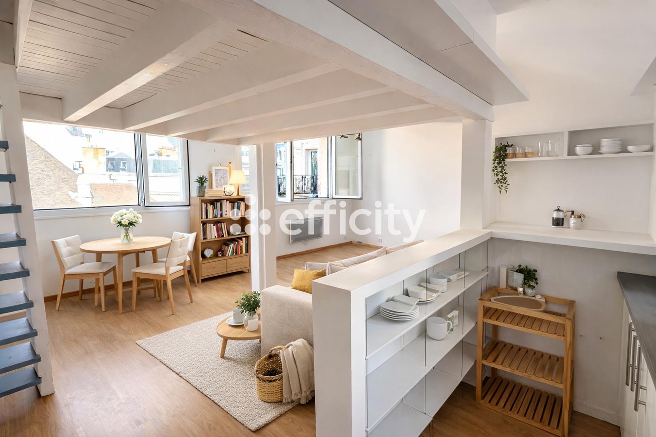 Achat immobilier Appartement 1 pièces  39m2 à Paris (75003) - Photo n°5