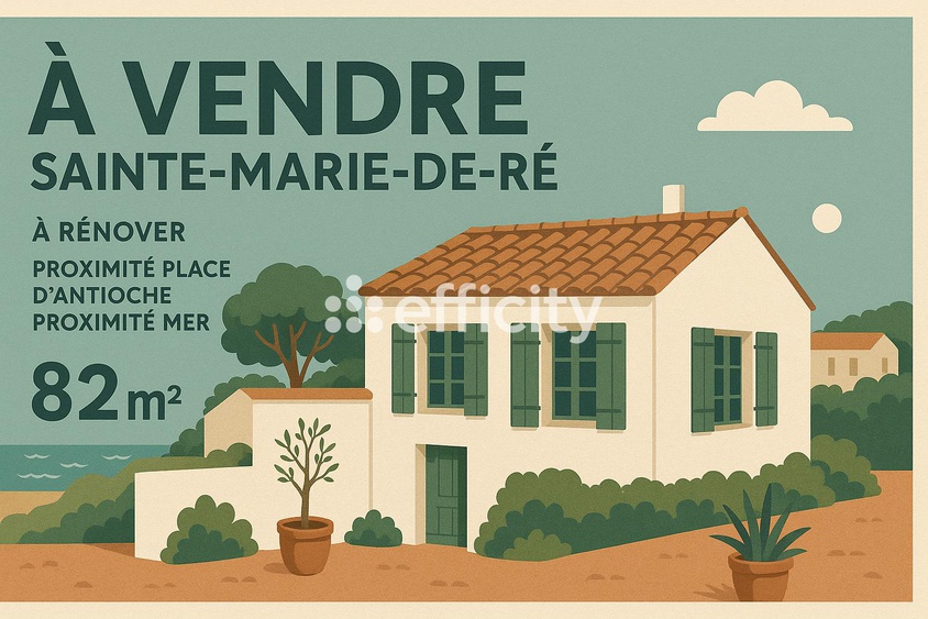 maison 5 pièces - 82m2 à Sainte-Marie-de-Ré (17740)