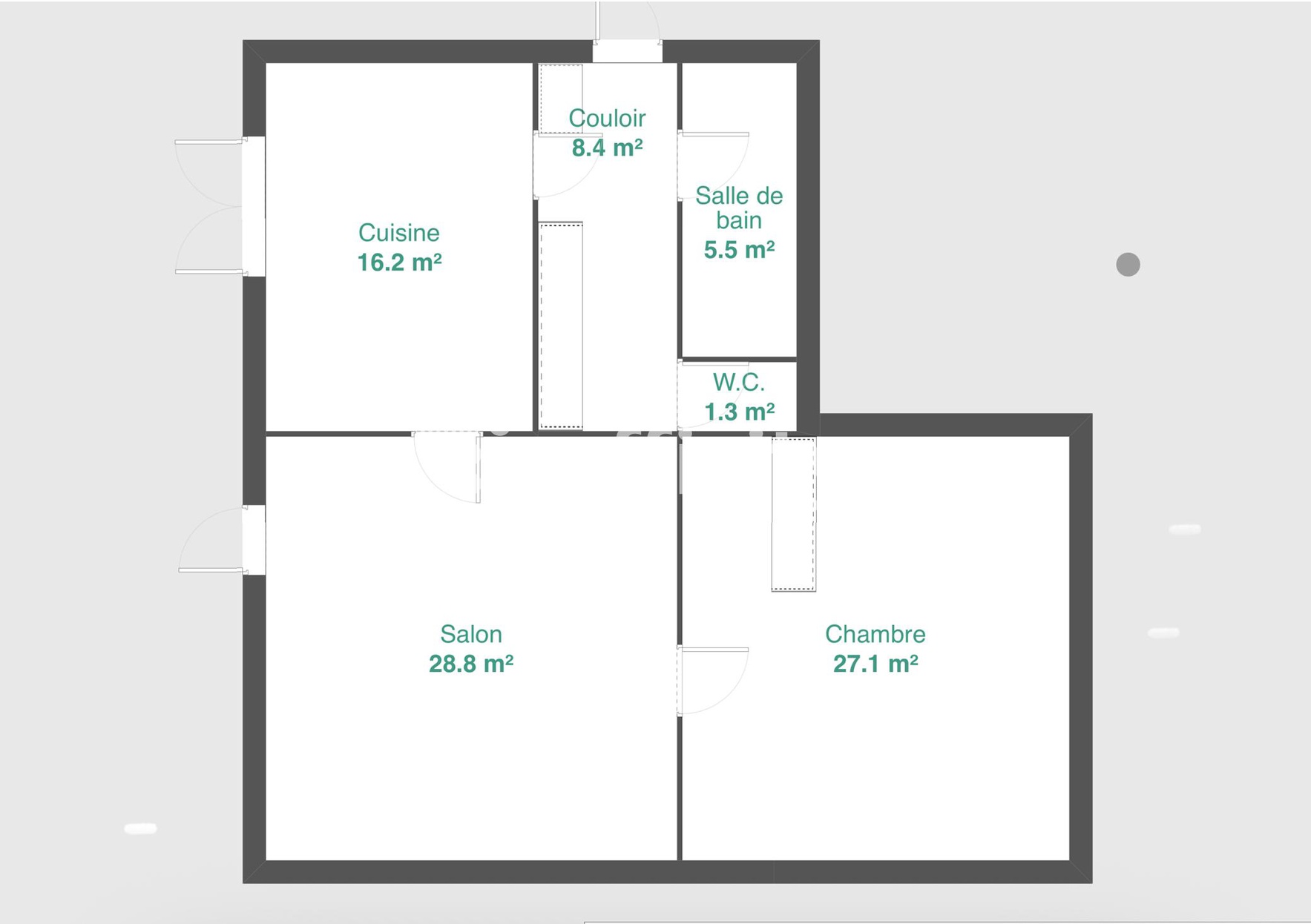 Achat immobilier Maison 2 pièces  85m2 à Bellevigne-les-Châteaux (49260) - Photo n°16