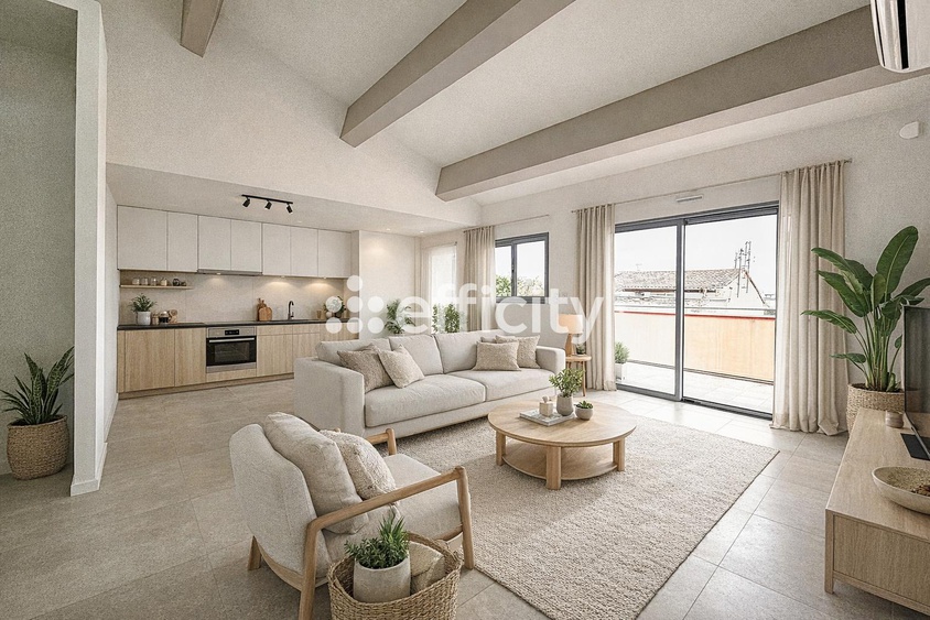 appartement 3 pièces - 78m2 à Sète (34200)