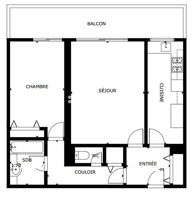 Achat immobilier Appartement 2 pièces  55m2 à Paris (75012) - Photo n°8