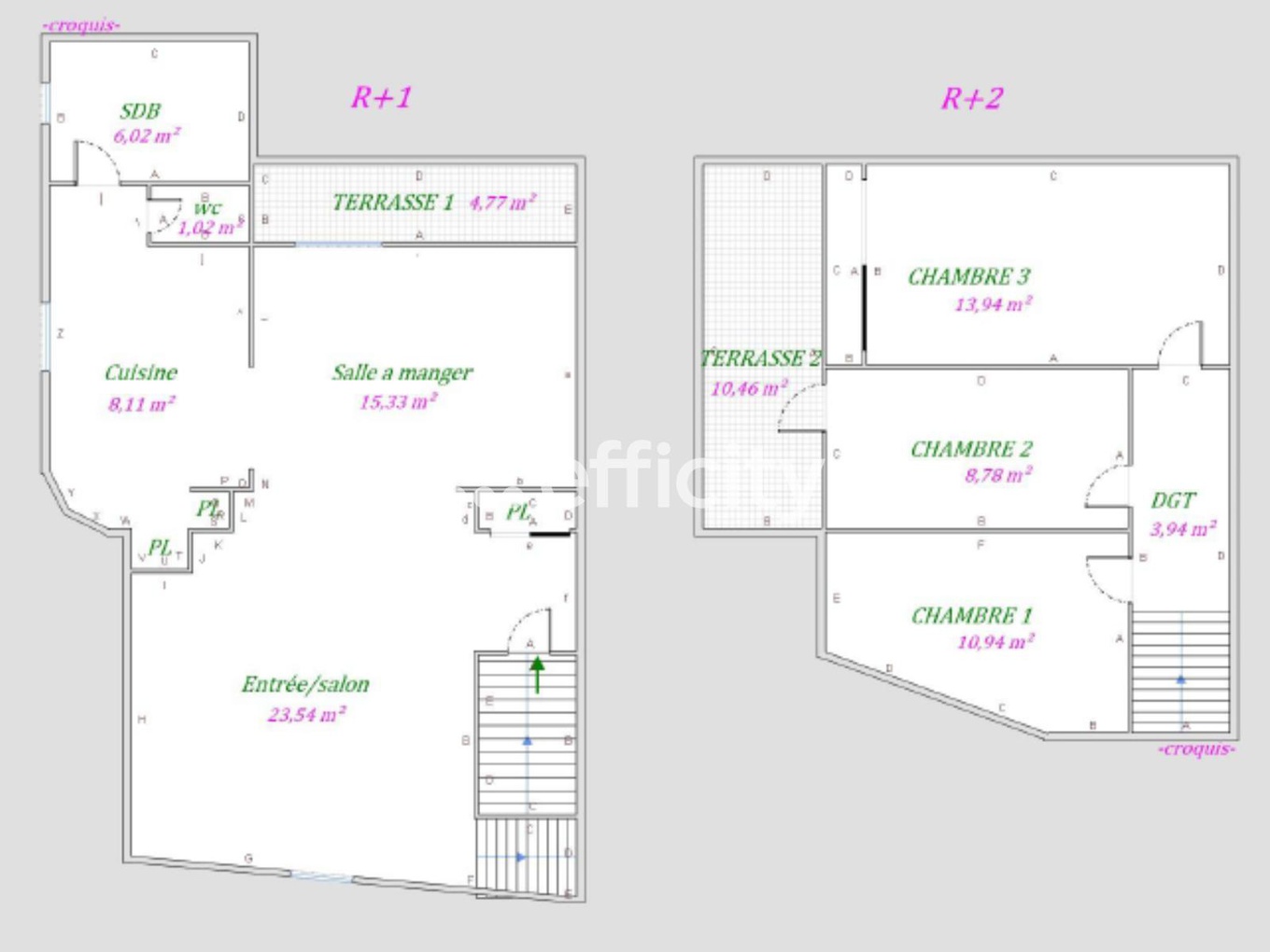 Achat immobilier Maison 5 pièces  150m2 à Pourrières (83910) - Photo n°12