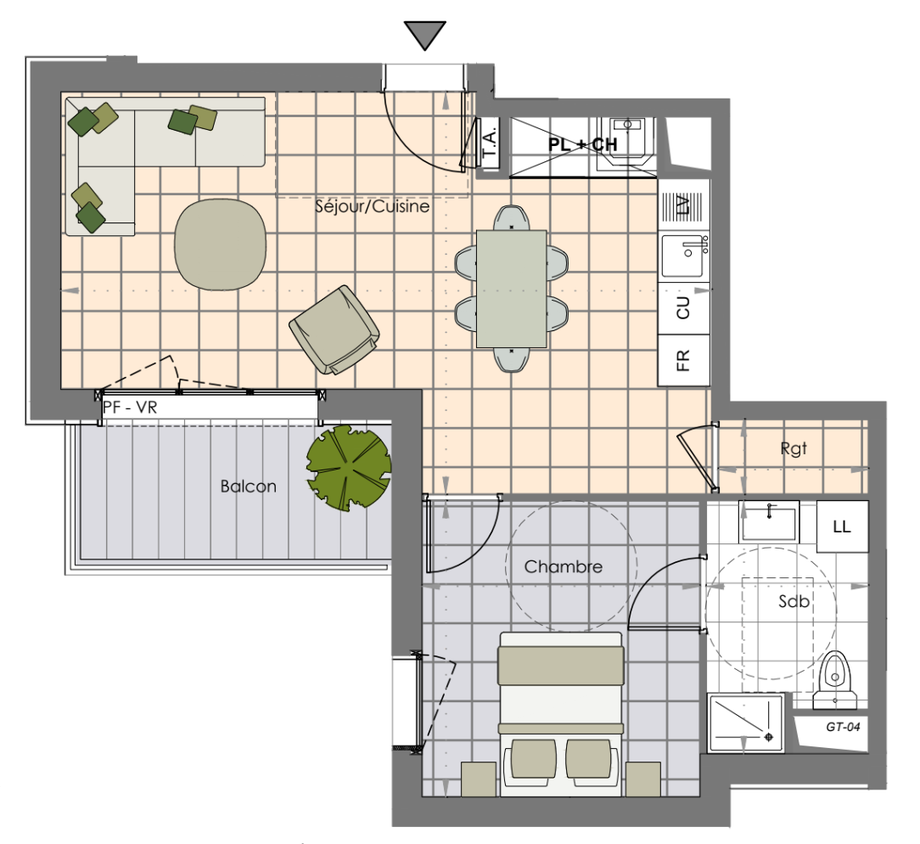 Achat immobilier Appartement 2 pièces  46m2 à Champigny-sur-Marne (94500) - Photo n°9