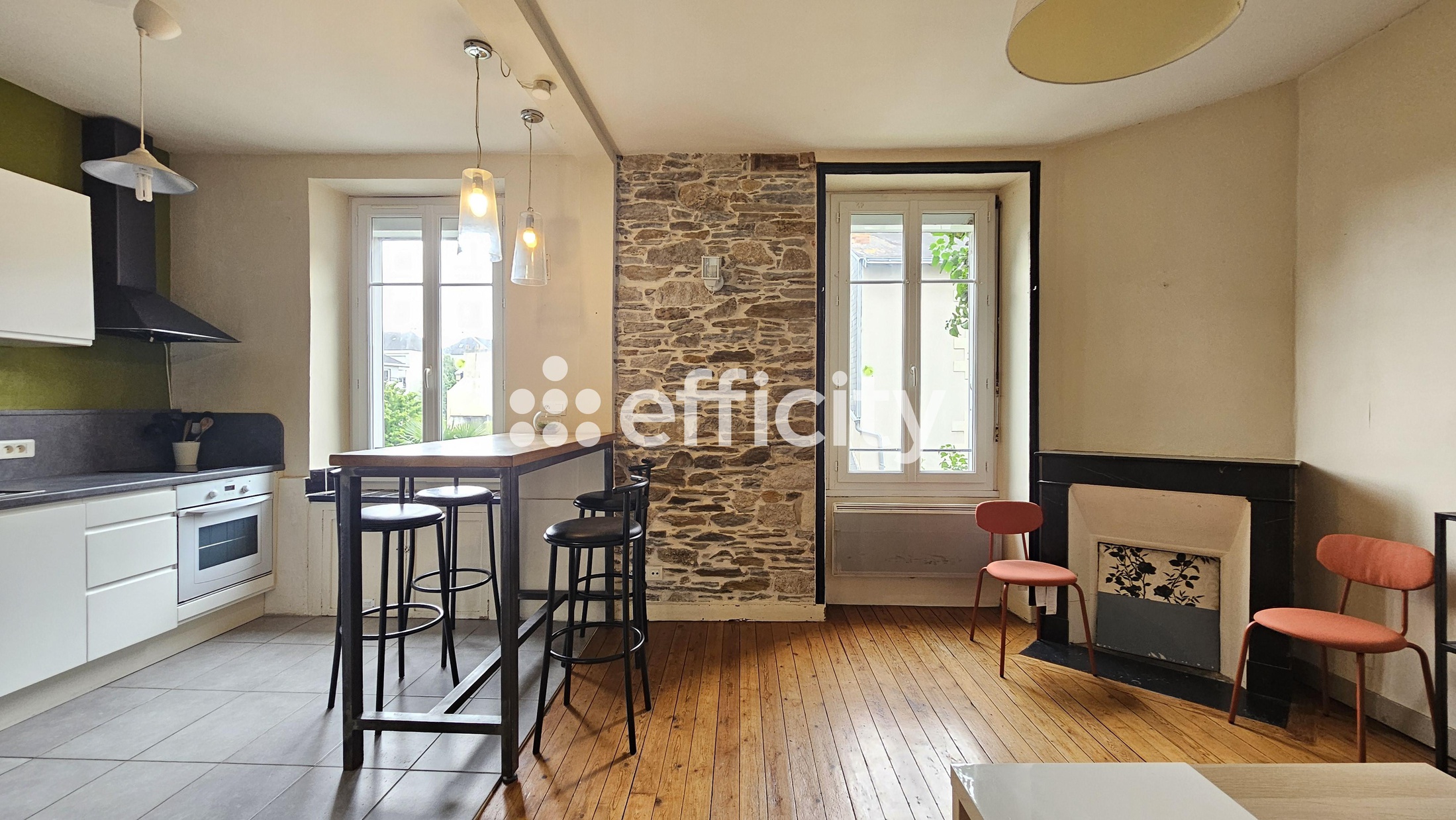 appartement 2 pièces - 36m2 à Nantes (44000)