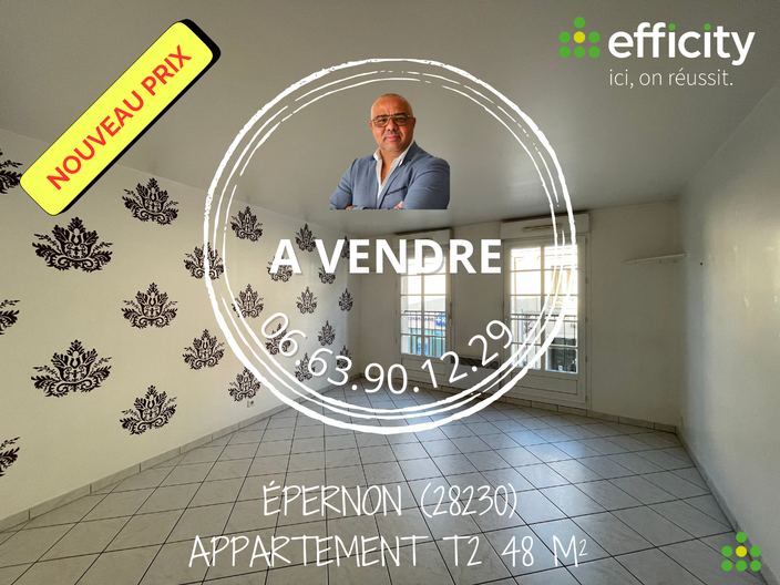 appartement 2 pièces - 48m2 à Épernon (28230)