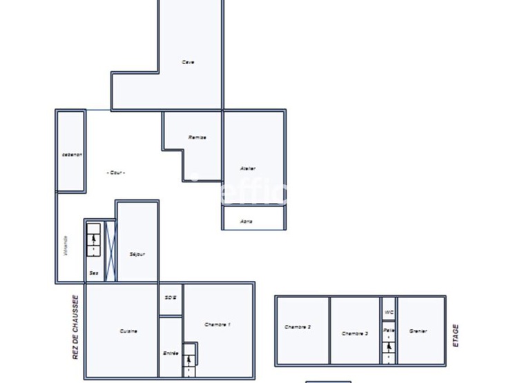 Achat immobilier Maison 5 pièces  86m2 à Chisseaux (37150) - Photo n°13