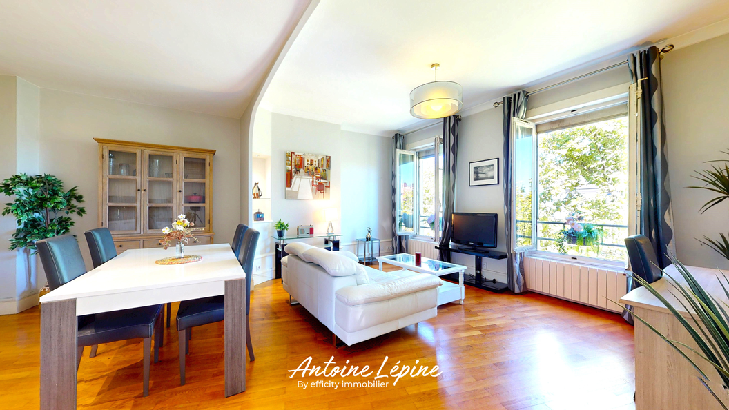 appartement 3 pièces - 64m2 à Lyon (69007)