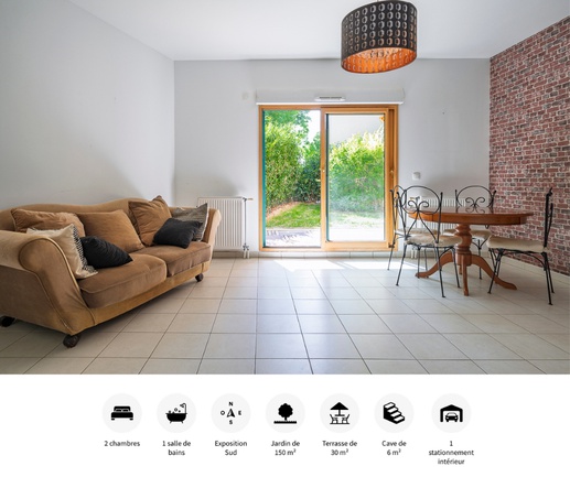 appartement 3 pièces - 60m2 à Bois-d'Arcy (78390)