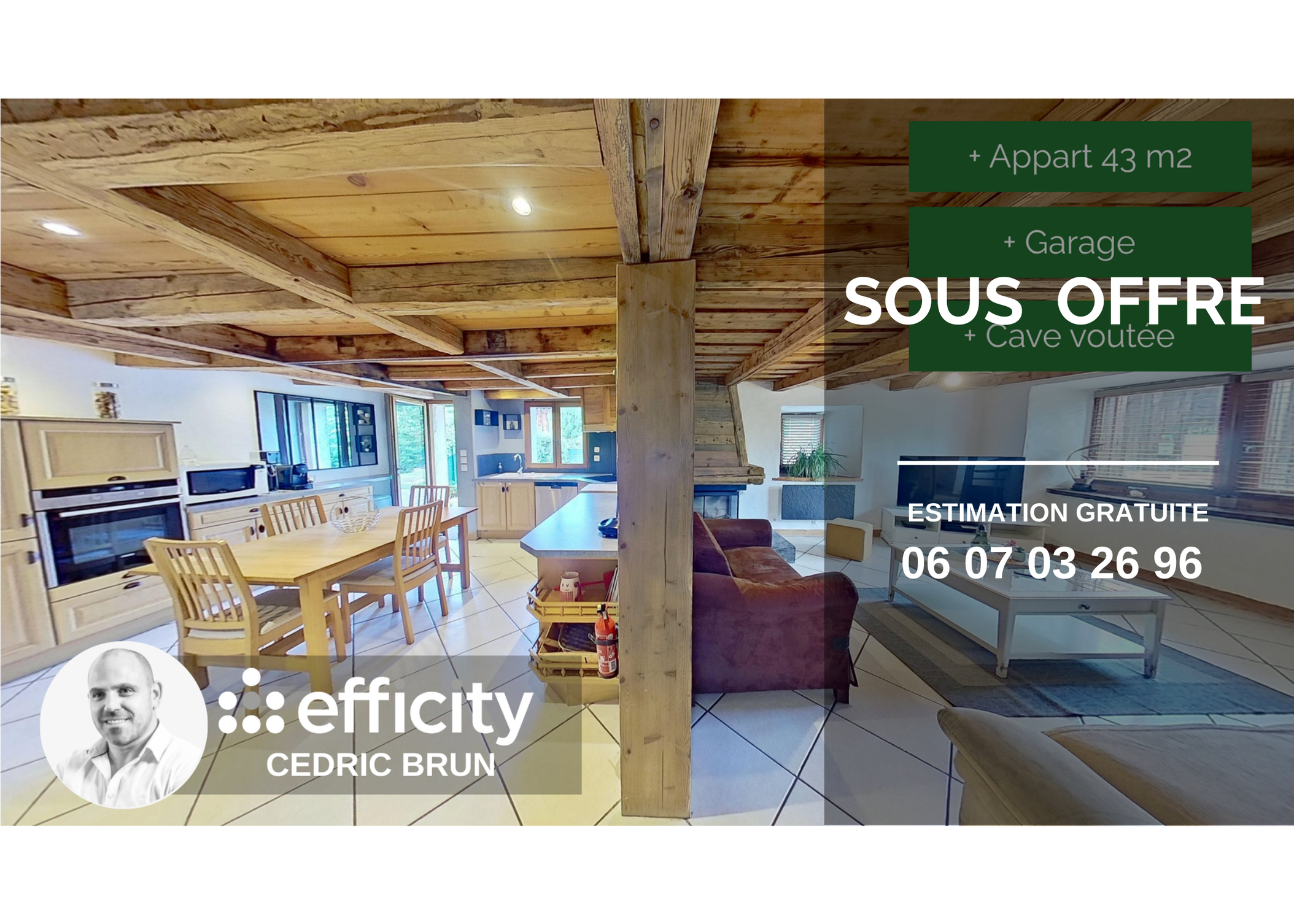 Achat immobilier Maison 5 pièces  190m2 à Mont-Saxonnex (74130) - Photo n°1