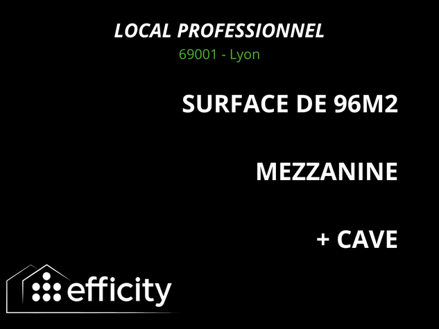 local commercial  - 96m2 à Lyon (69001)