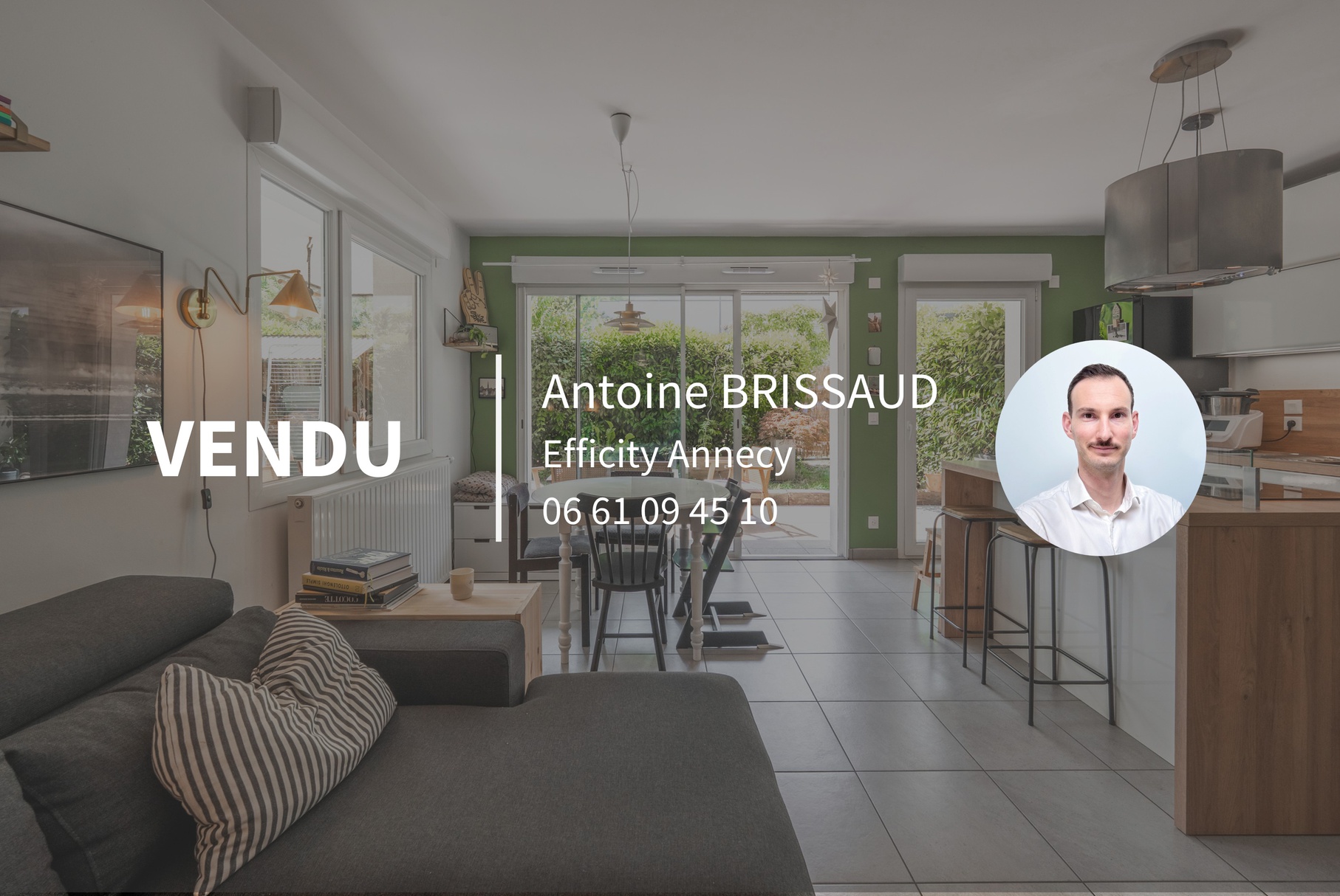 appartement 3 pièces - 65m2 à Annecy (74940)