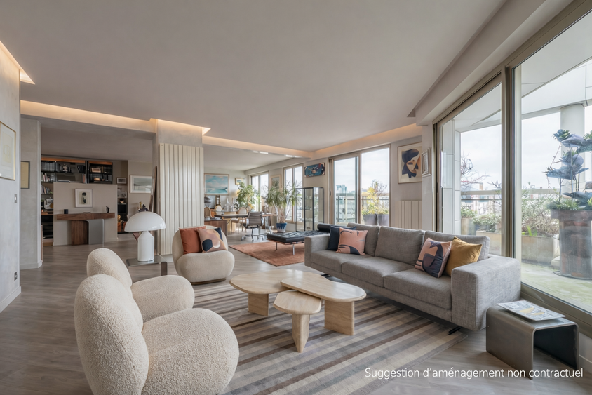 appartement 6 pièces - 175m2 à Levallois-Perret (92300)