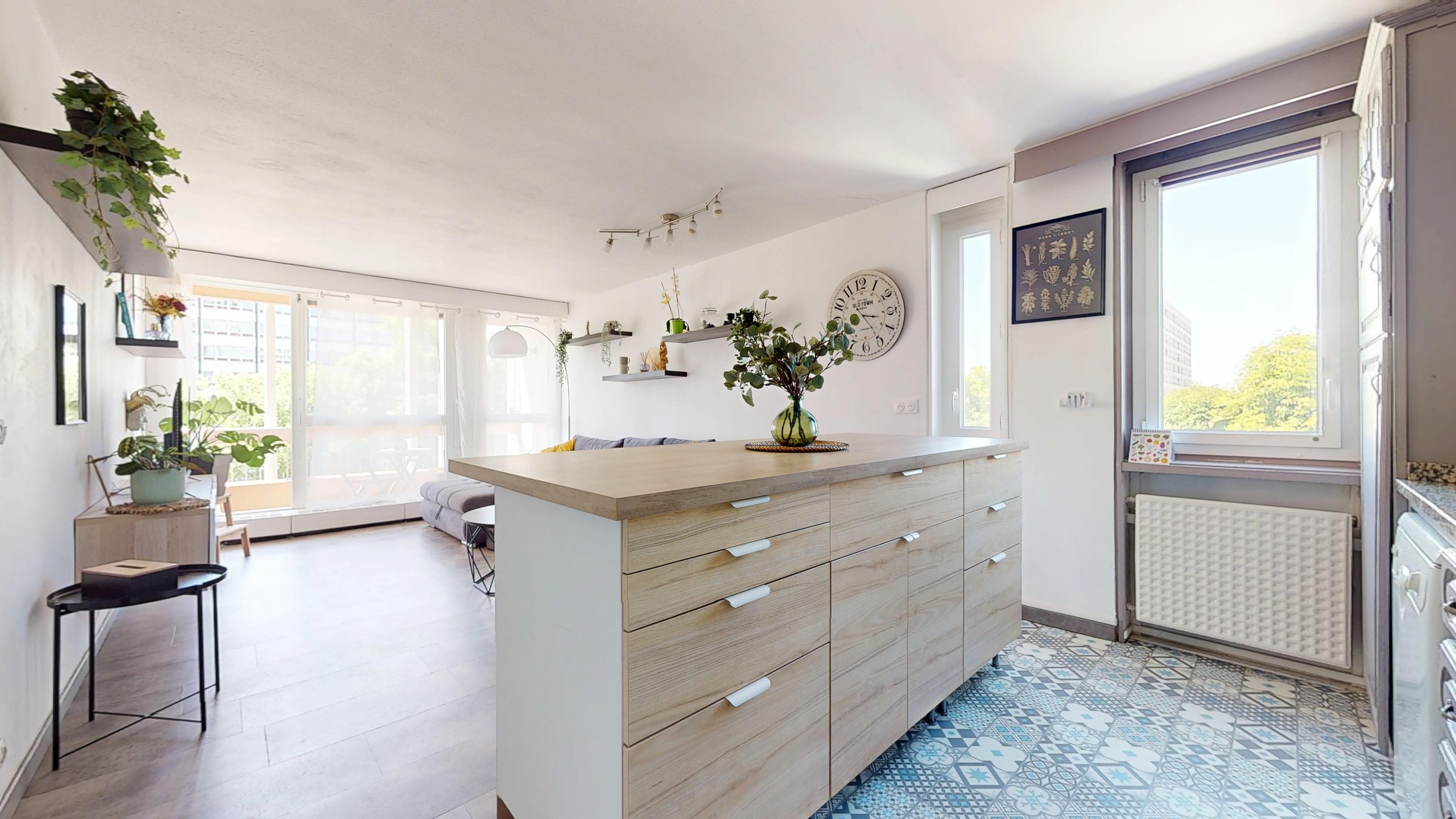 appartement 3 pièces - 61m2 à Villeurbanne (69100)