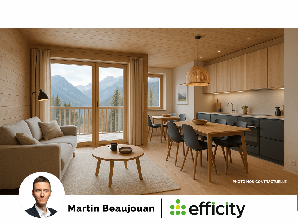 appartement 2 pièces - 47m2 à Chamonix-Mont-Blanc (74400)