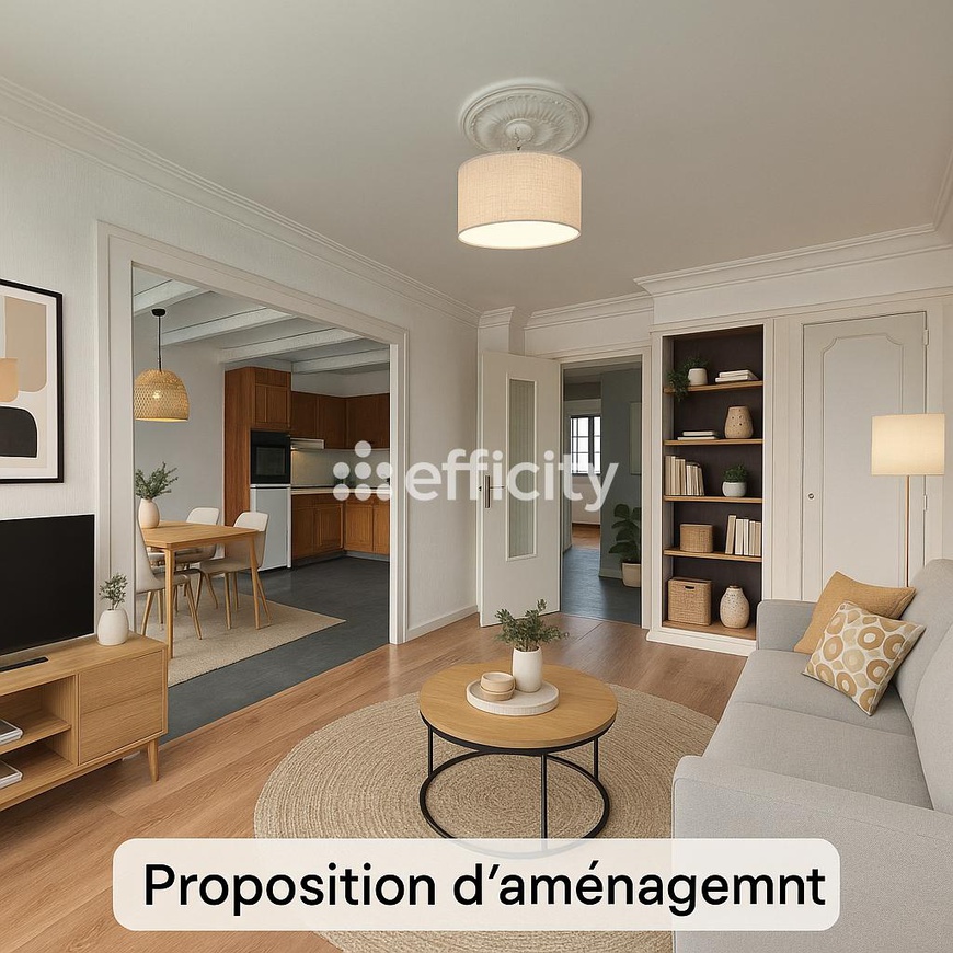 Achat immobilier Appartement 4 pièces  61m2 à Grenoble (38100) - Photo n°6