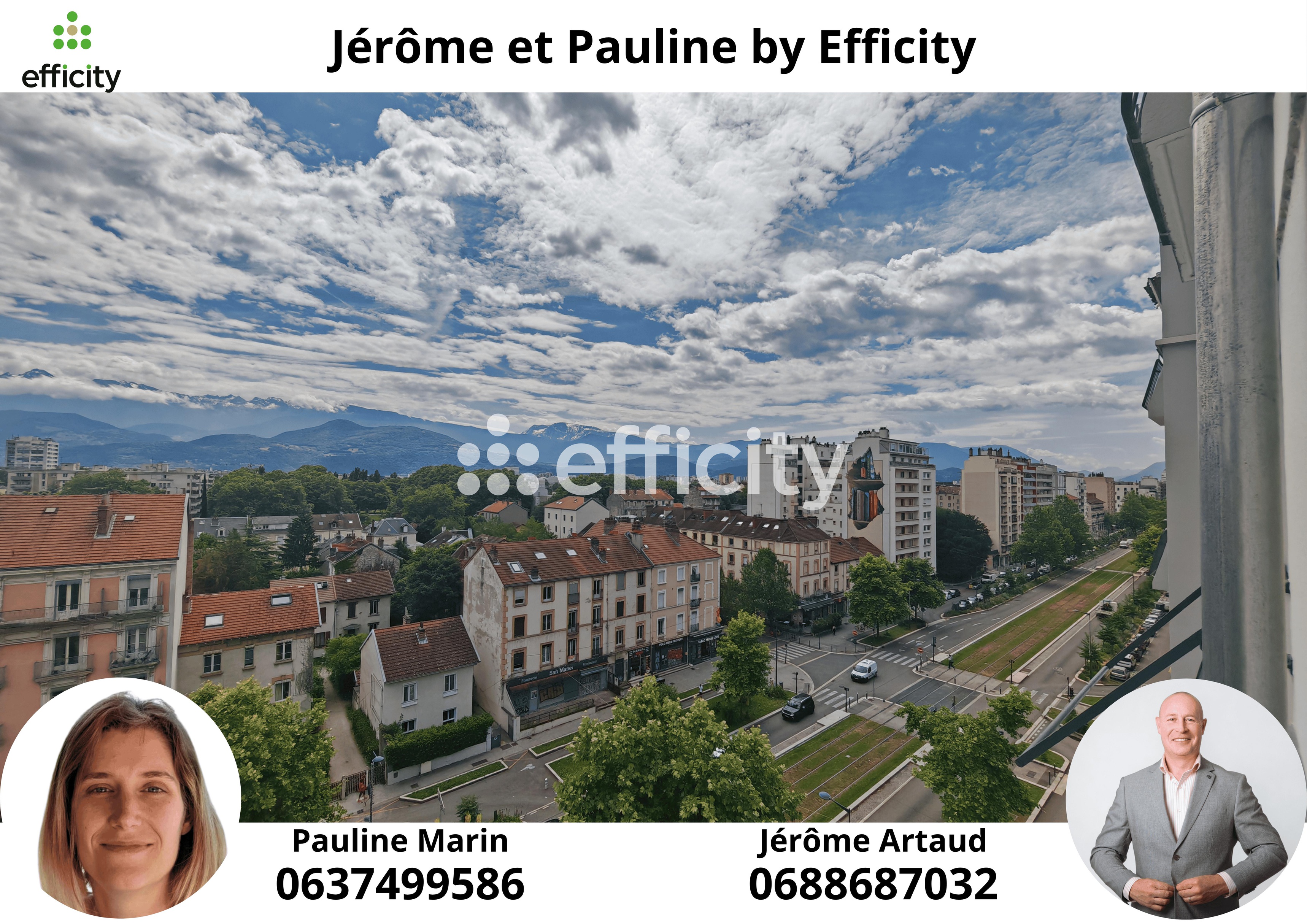 appartement 4 pièces - 61m2 à Grenoble (38100)