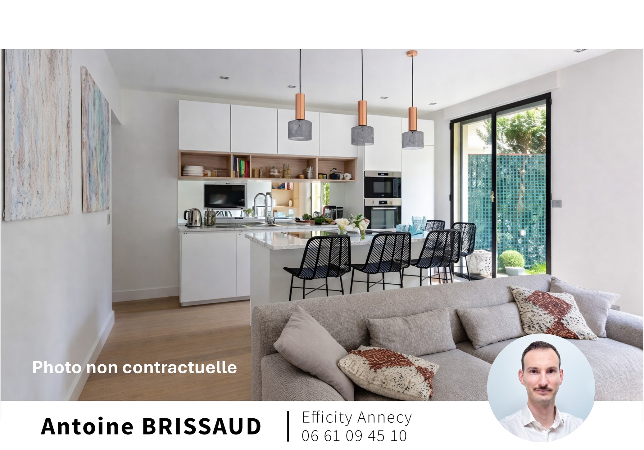 maison 4 pièces - 78m2 à Annecy (74600)