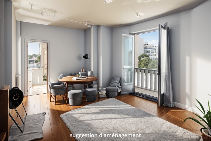 appartement 2 pièces - 39m2 à La Garenne-Colombes (92250)