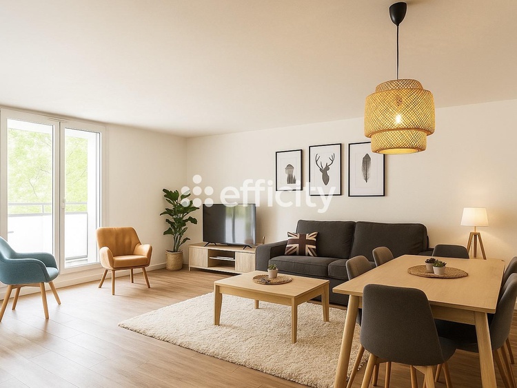 appartement 4 pièces - 83m2 à Tours (37000)