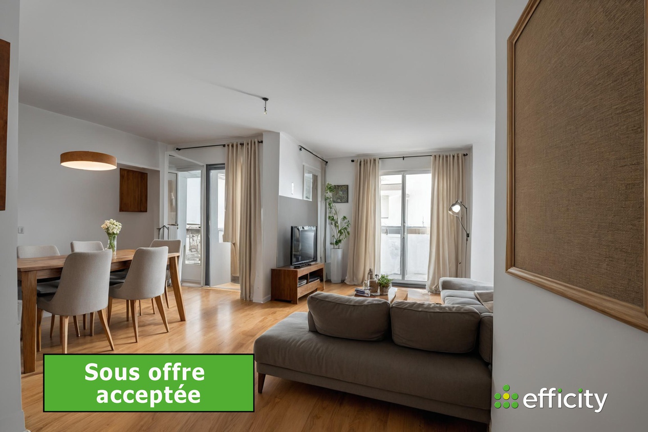 appartement 3 pièces - 63m2 à Angers (49100)