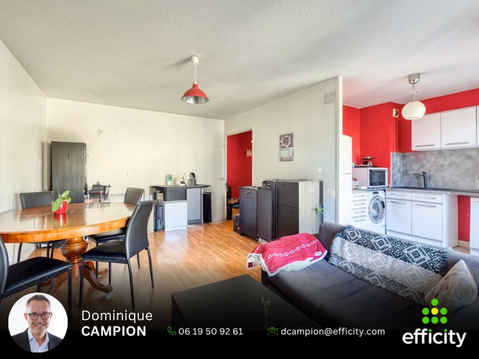 Achat immobilier Appartement 2 pièces  46m2 à Grenoble (38100) - Photo n°5