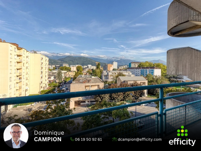 Achat immobilier Appartement 2 pièces  46m2 à Grenoble (38100) - Photo n°12