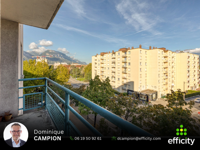 Achat immobilier Appartement 2 pièces  46m2 à Grenoble (38100) - Photo n°7