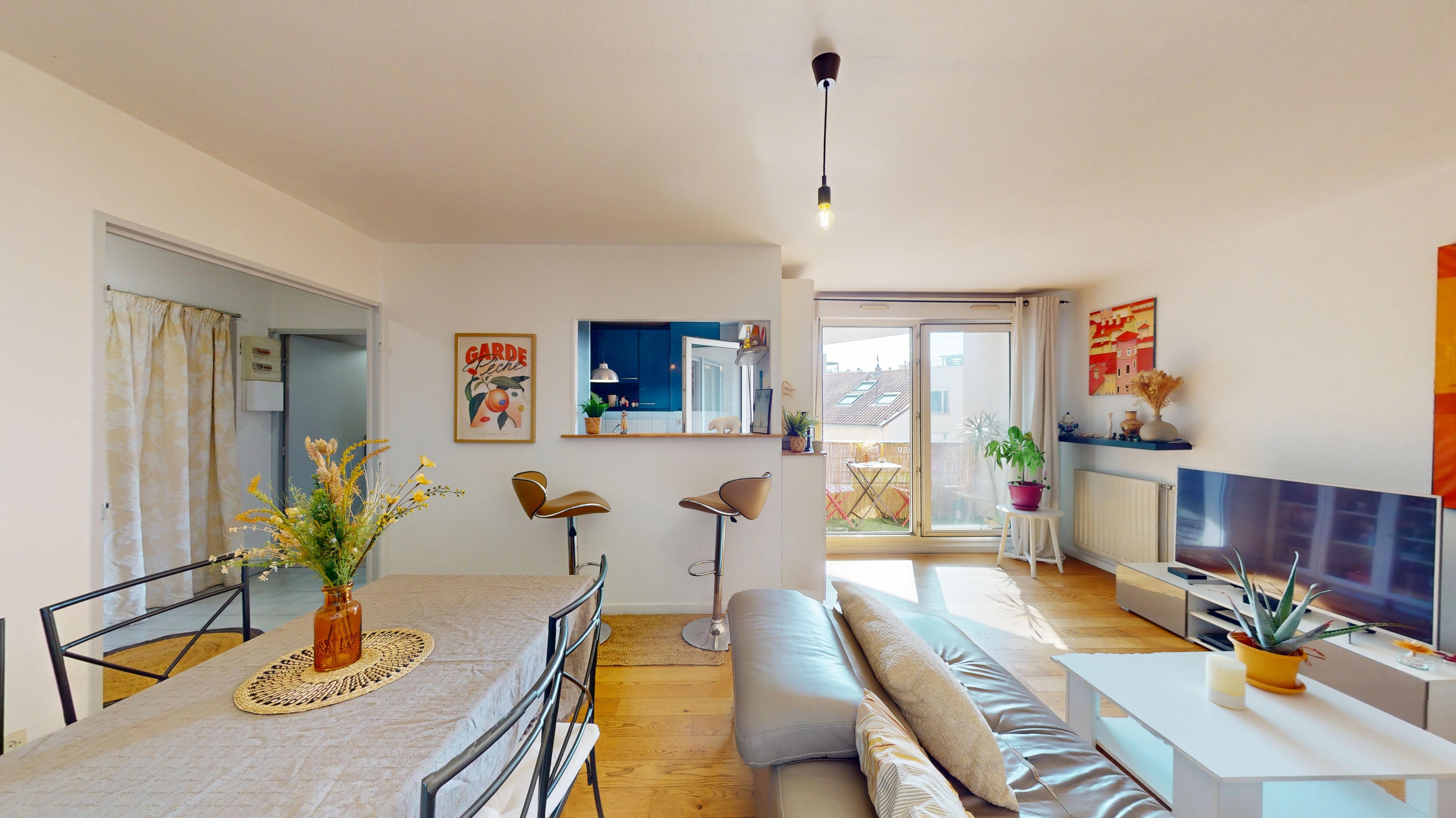 appartement 3 pièces - 70m2 à Lyon (69007)