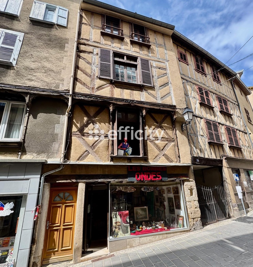 immeuble 7 pièces - 120m2 à Thiers (63300)