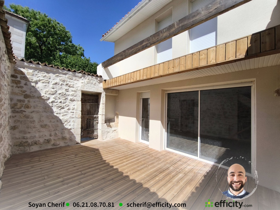 maison 3 pièces - 68m2 à L'Isle-d'Espagnac (16340)