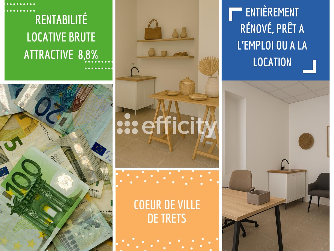 local-commercial 2 pièces - 20m2 à Trets (13530)