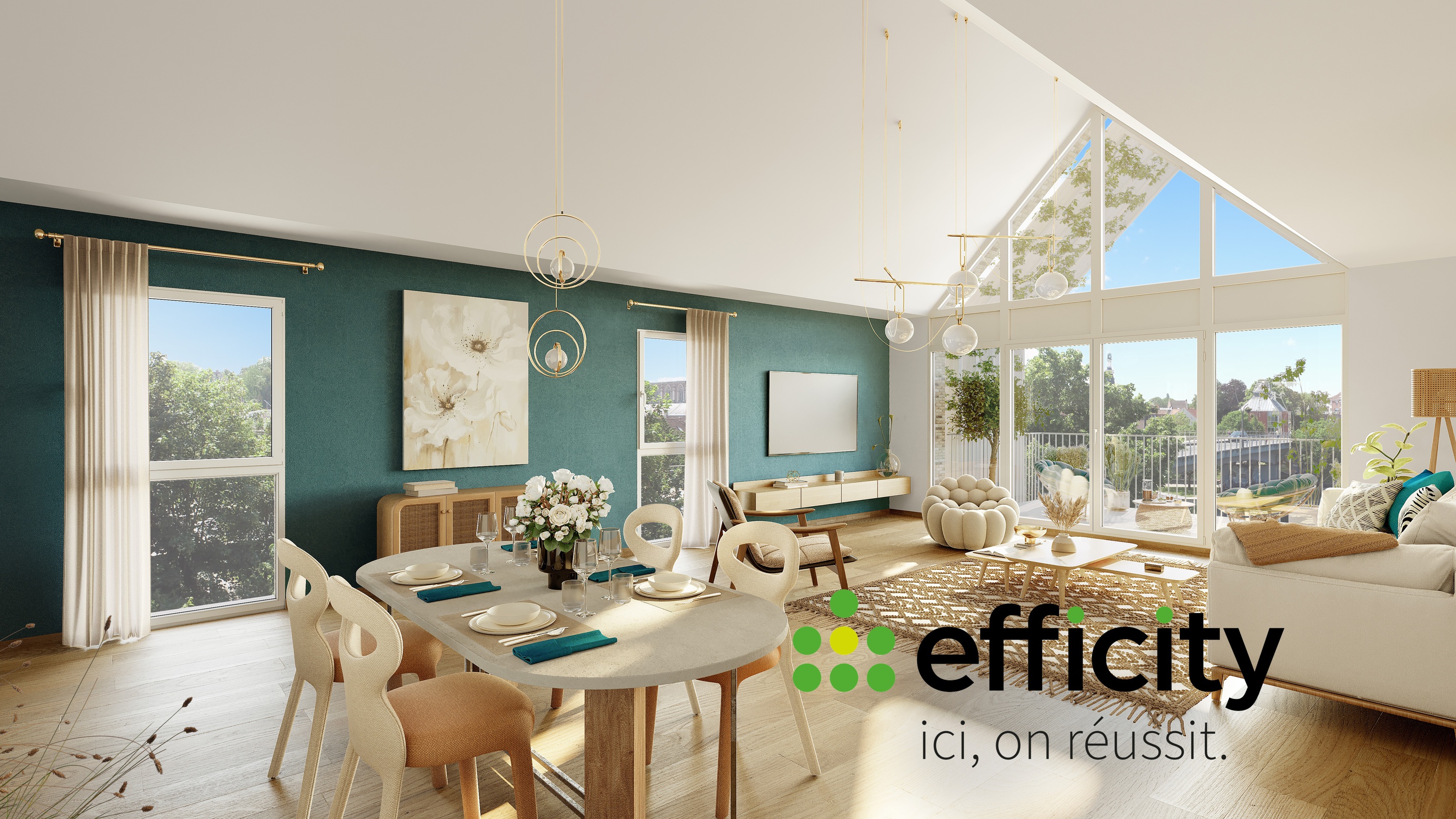 appartement 4 pièces - 100m2 à Lille (59000)