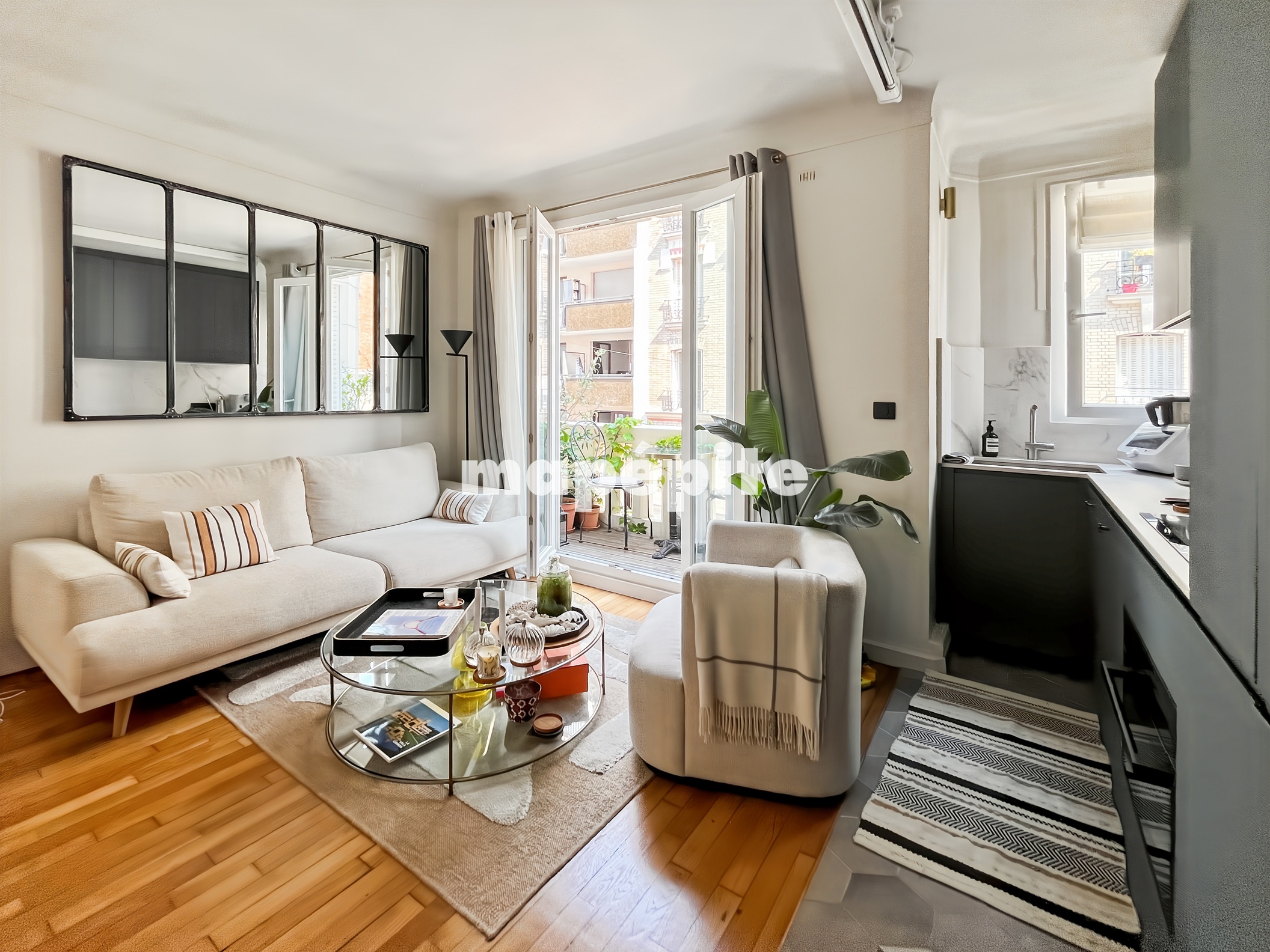 appartement 2 pièces - 28m2 à Paris (75020)