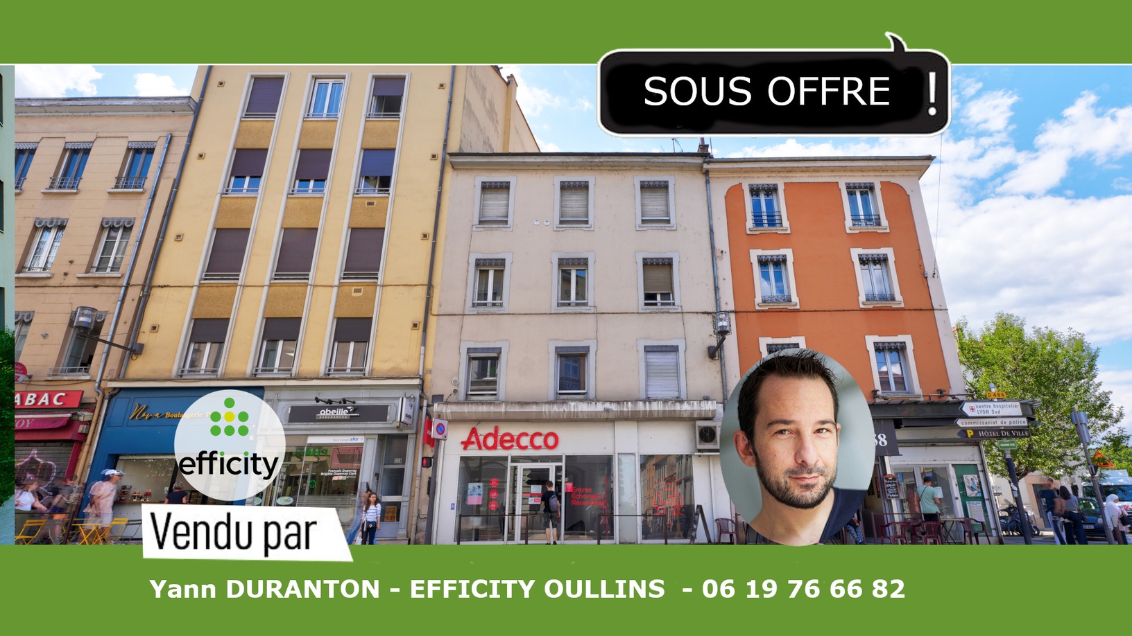 Achat immobilier Appartement 1 pièces  22m2 à Oullins (69600) - Photo n°1