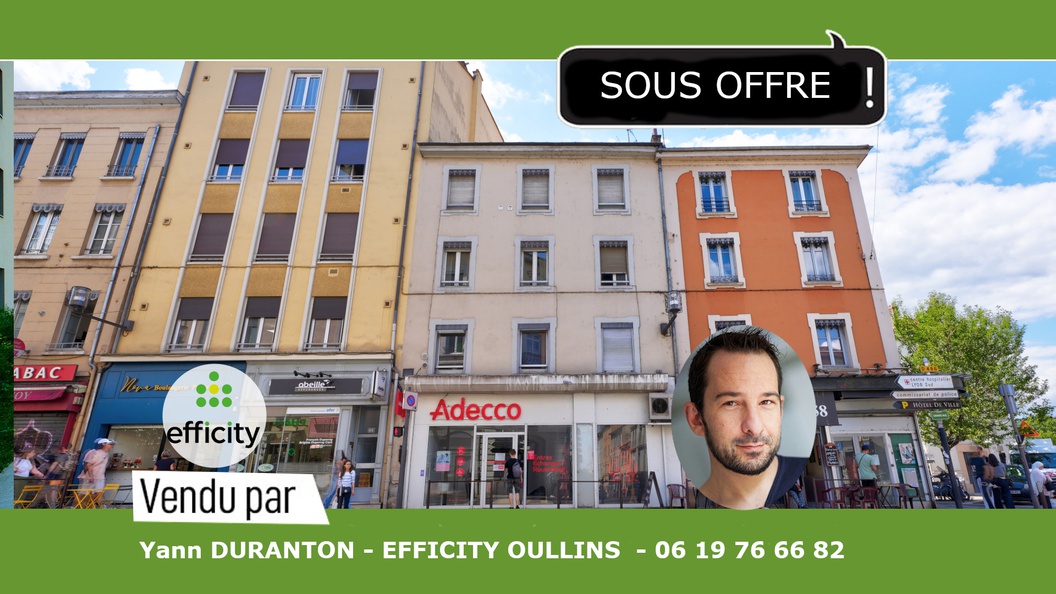 appartement 1 pièces - 22m2 à Oullins (69600)