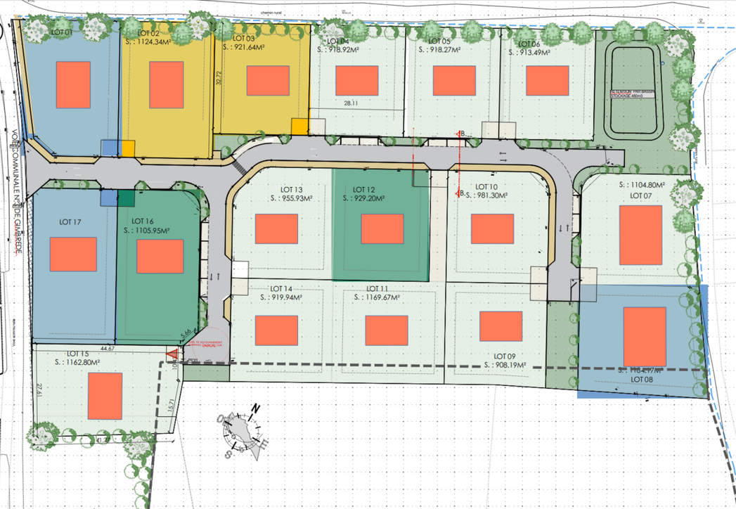 Achat immobilier Terrain   1105m2 à Cuq (47220) - Photo n°5