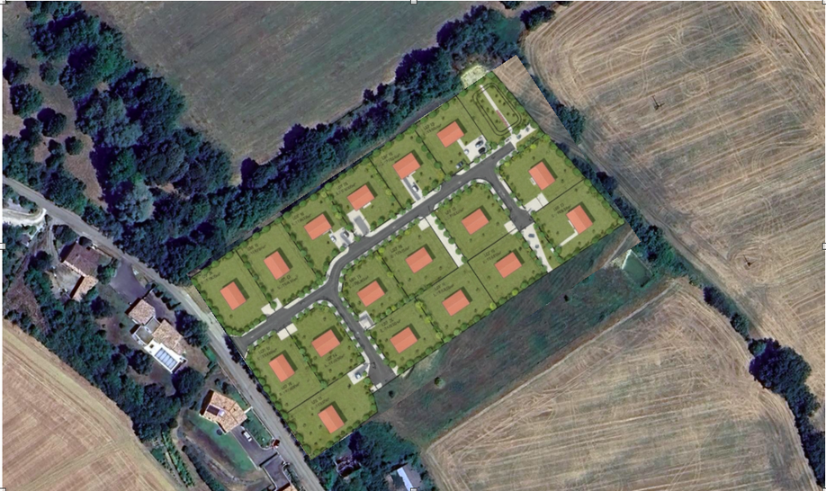 Achat immobilier Terrain   1105m2 à Cuq (47220) - Photo n°1