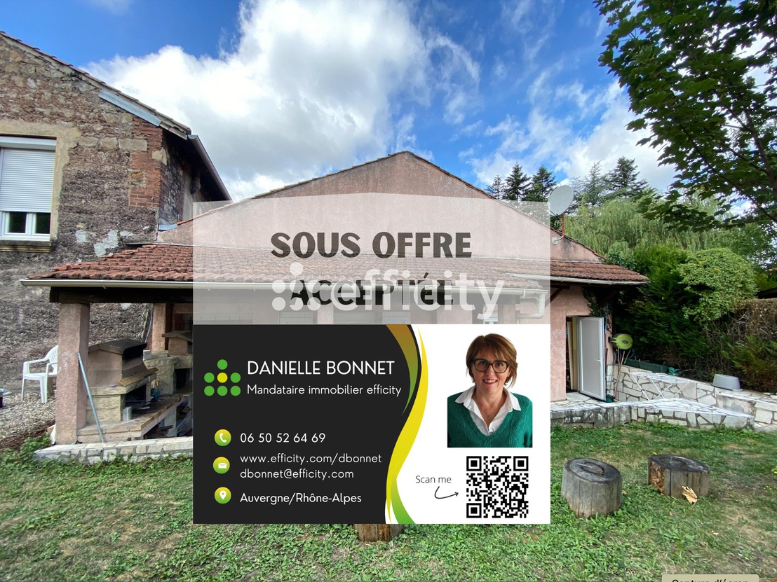 maison 6 pièces - 158m2 à Le Chambon-Feugerolles (42500)