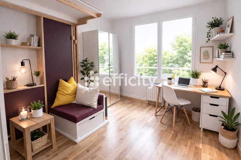 appartement 1 pièces - 21m2 à Paris (75017)