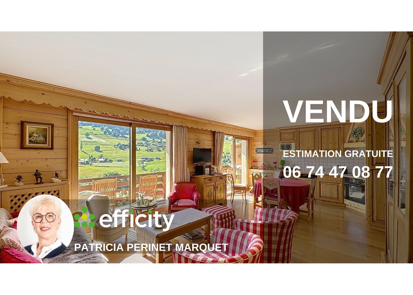 appartement 3 pièces - 58m2 à Combloux (74920)