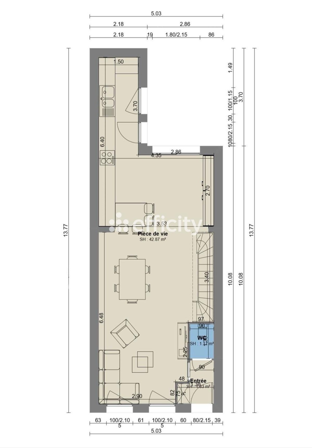 Achat immobilier Maison 4 pièces  100m2 à Lille (59000) - Photo n°17