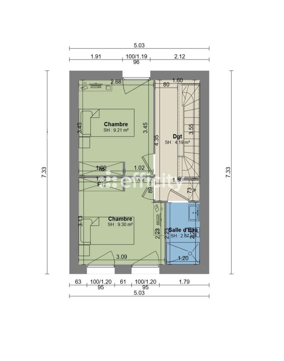 Achat immobilier Maison 4 pièces  100m2 à Lille (59000) - Photo n°19