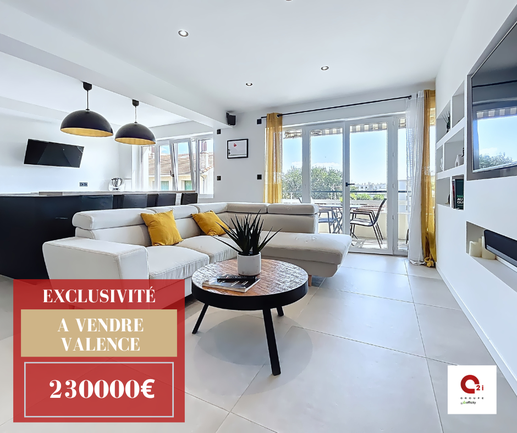 appartement 4 pièces - 85m2 à Valence (26000)