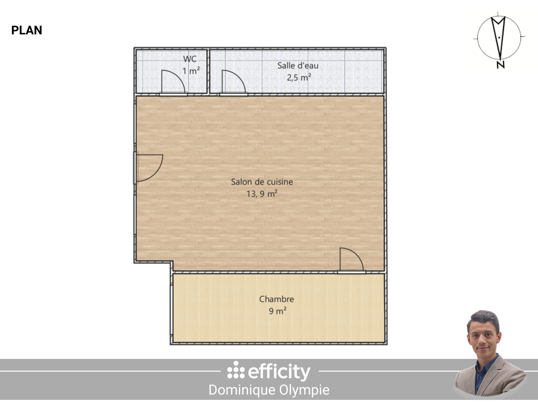 Achat immobilier Appartement 2 pièces  27m2 à Saint-Quay-Portrieux (22410) - Photo n°13