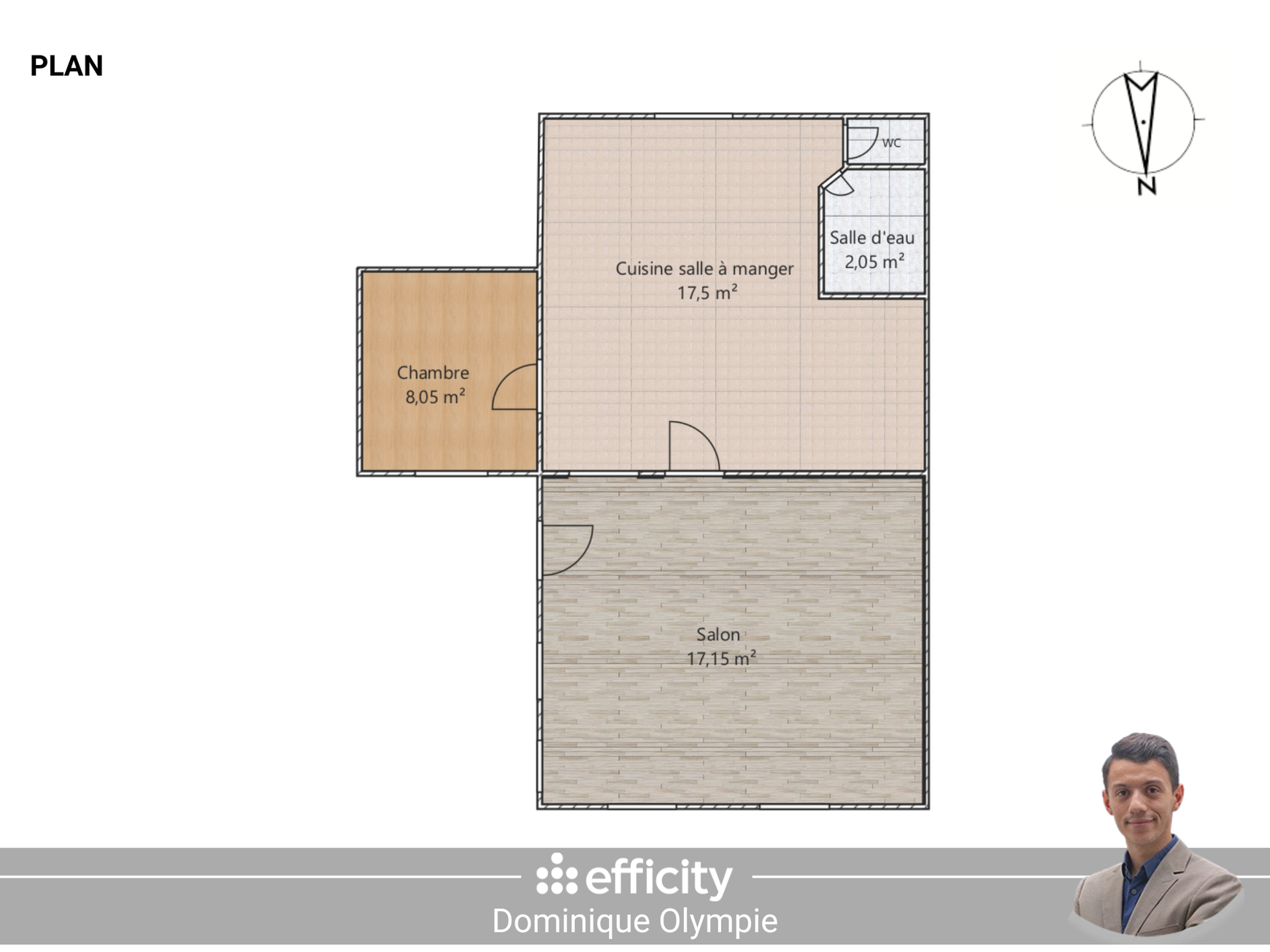 Achat immobilier Appartement 3 pièces  46m2 à Saint-Quay-Portrieux (22410) - Photo n°16